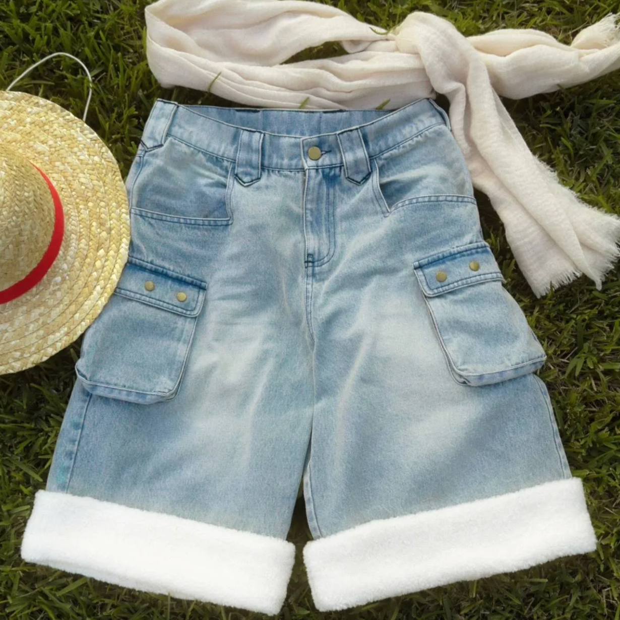 Varakly™ Inspired Luffy Jorts