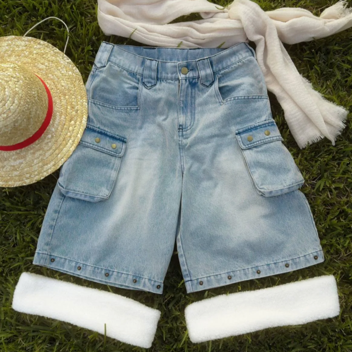 Varakly™ Inspired Luffy Jorts