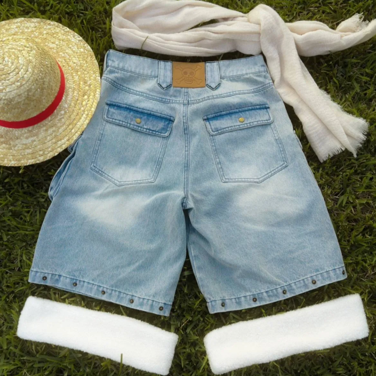 Varakly™ Inspired Luffy Jorts