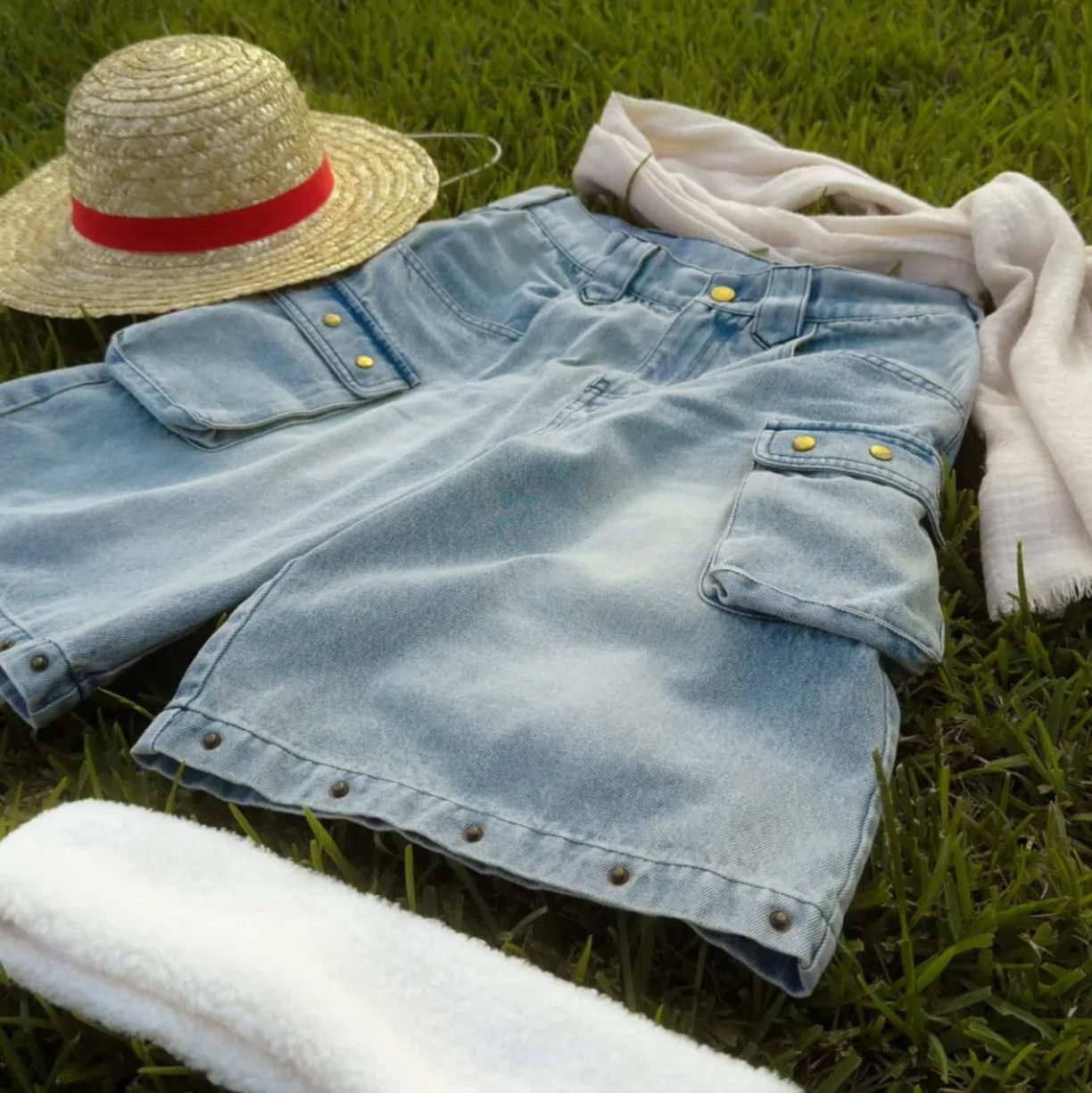 Varakly™ Inspired Luffy Jorts