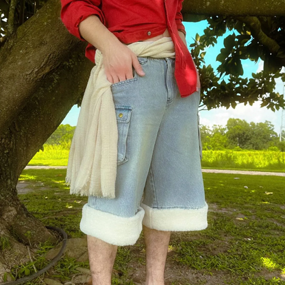 Varakly™ Inspired Luffy Jorts