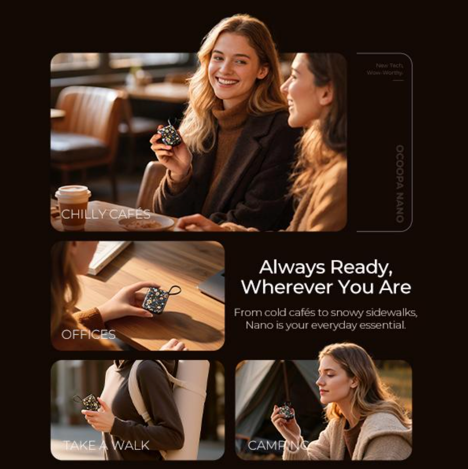 WarmyPaws™ Rechargeable Hand Warmer